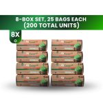 AllCompost Compostable Trash Bags, 13 Gallon / 49.2 Liter, *200 Count